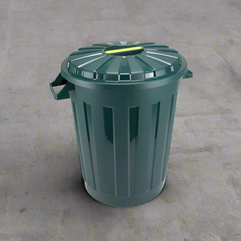 BBC Rubbish Bin 30Ltr Dark Green