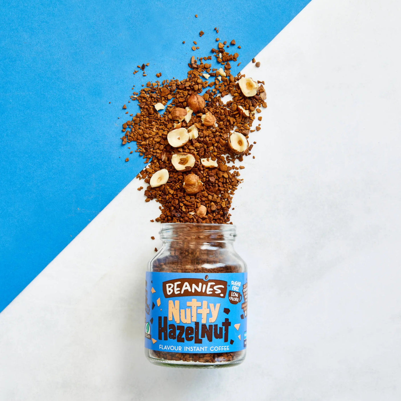 Beanies Nutty Hazelnut Instant Coffee 50gm