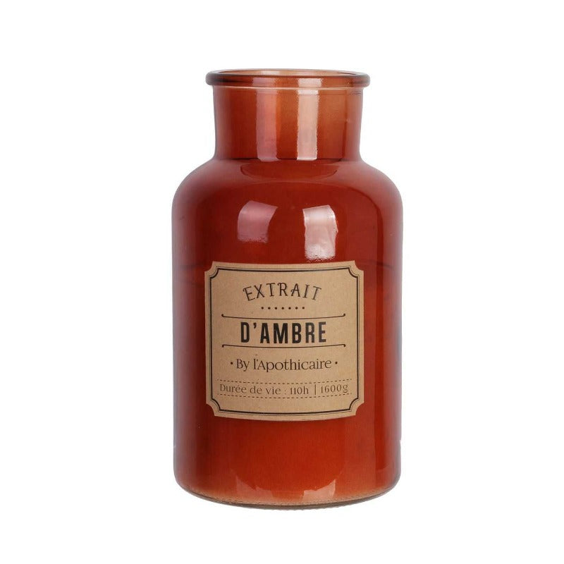 Amber Apothecary Candle XL 14 x 25.5 x 14
