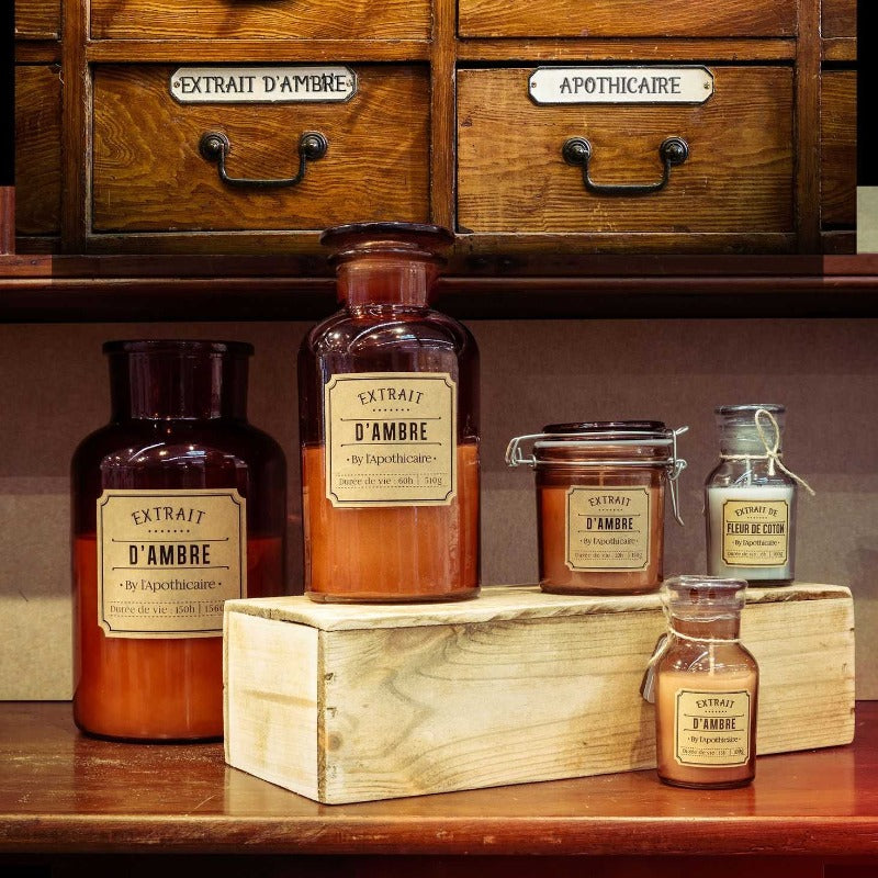 Apothecary Pot Candle 7.3 x 7.3 x 10cm