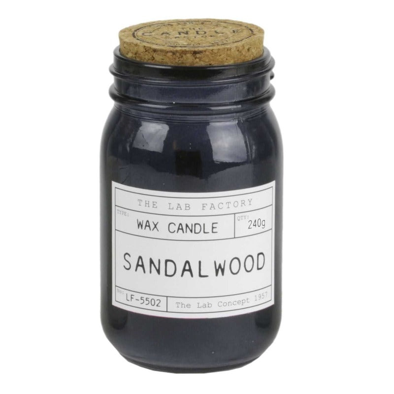 Lab Candle With Cork Lid 12.7cm