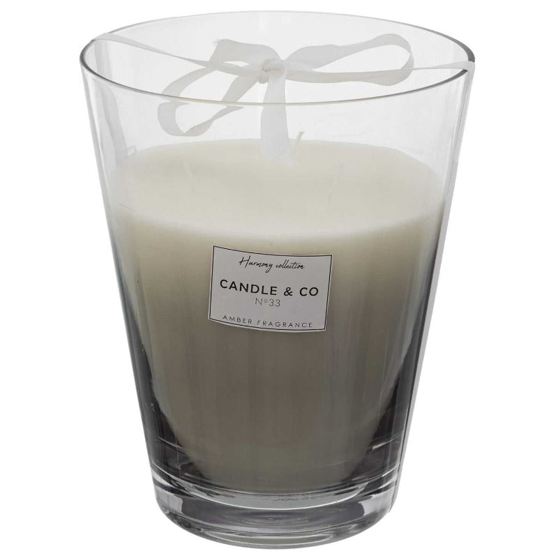 Scented Candle Vase Grey 23cm