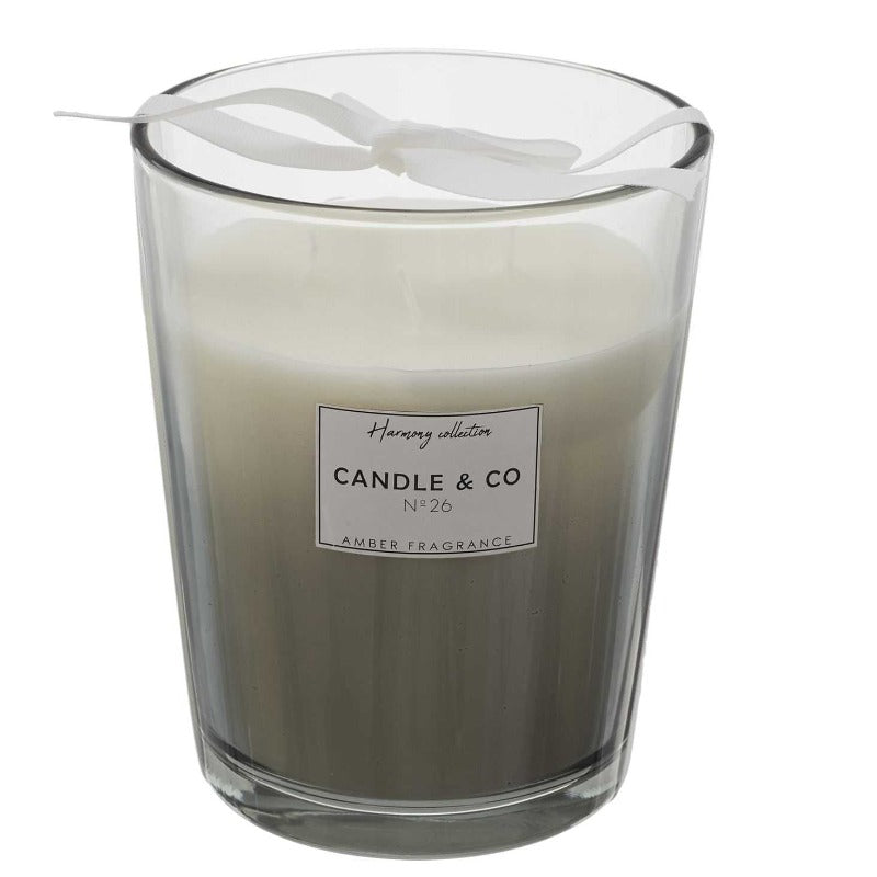Scented Candle Grey Vase 23cm