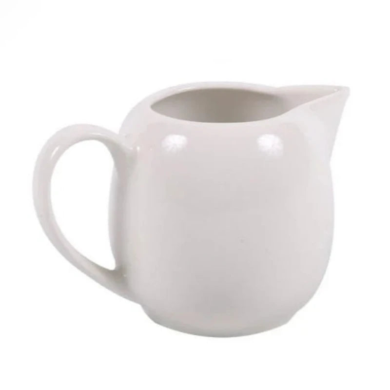 Milk Pot Porcelain White