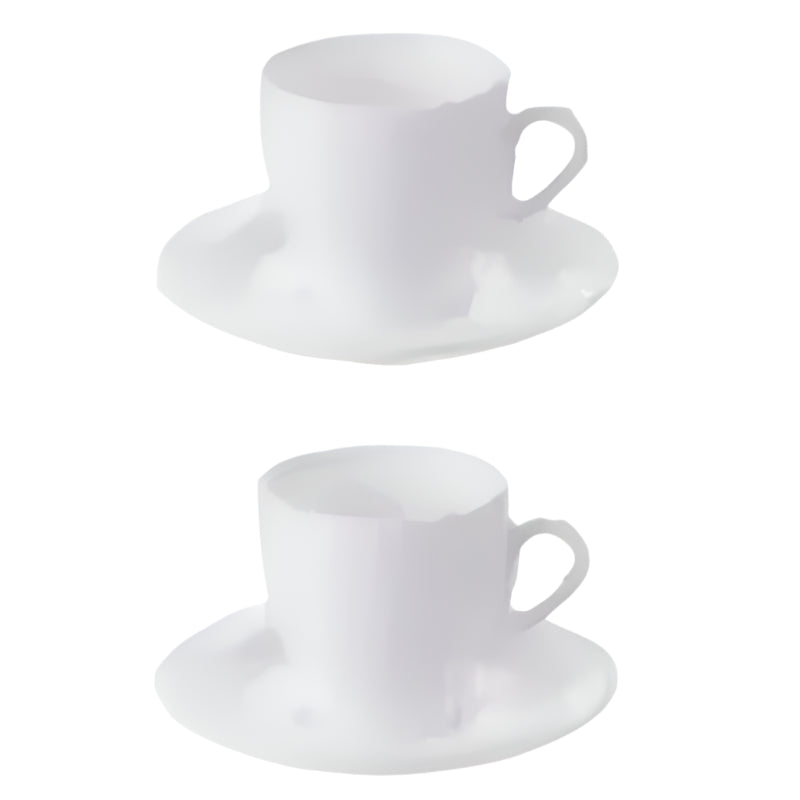 Tea Cup With Saucer (Set of 2)