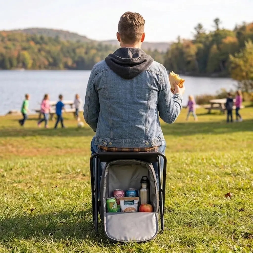 Backpack Coolbag With Seat