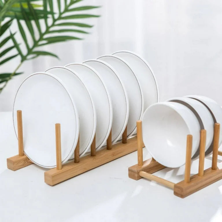 Plate Holder Bamboo