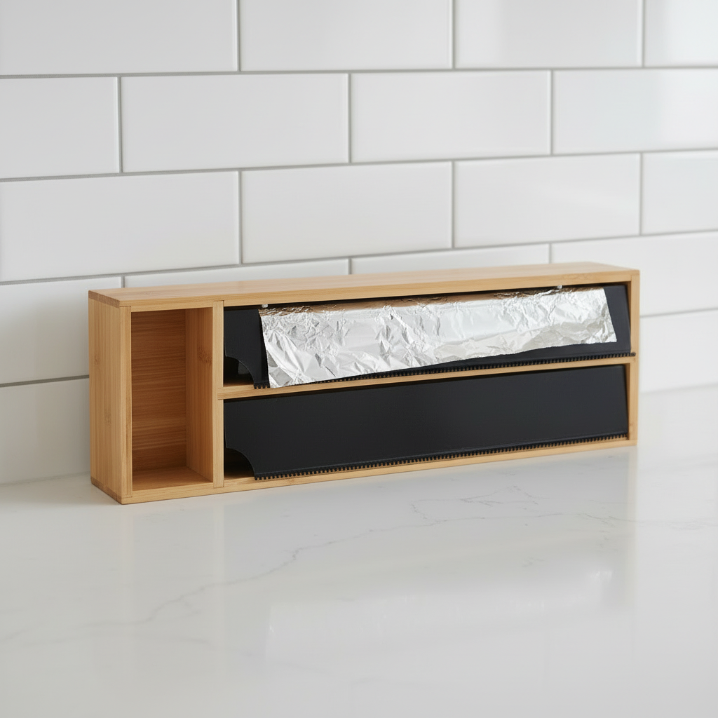 Bamboo Double Film Dispenser