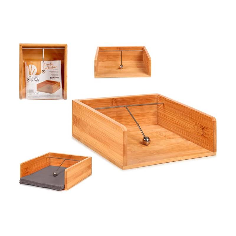 Bamboo Napking Holder 21.5cm