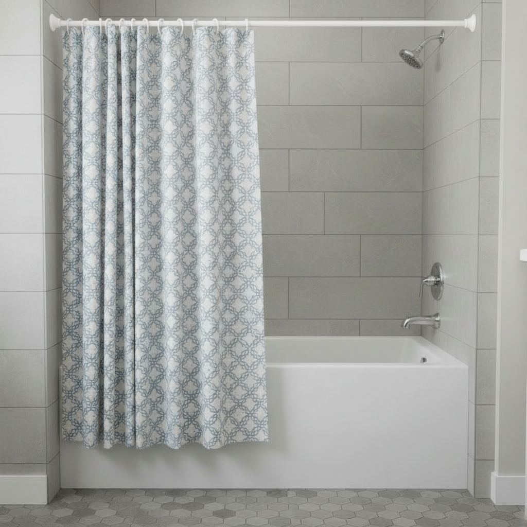 Bathtub Shower Curtain Bar 140-260cm
