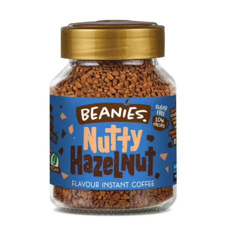 Beanies Nutty Hazelnut Instant Coffee 50gm