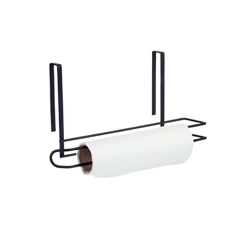 Black Metal Kitchen Paper Roll Holder