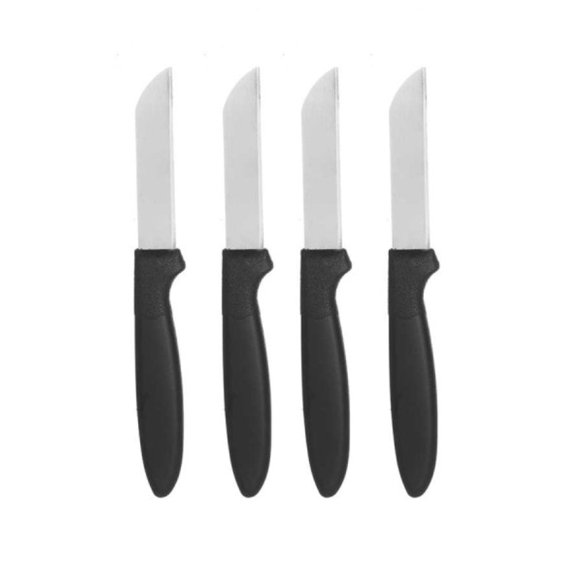 Black Peeler Knives (Set of 4)