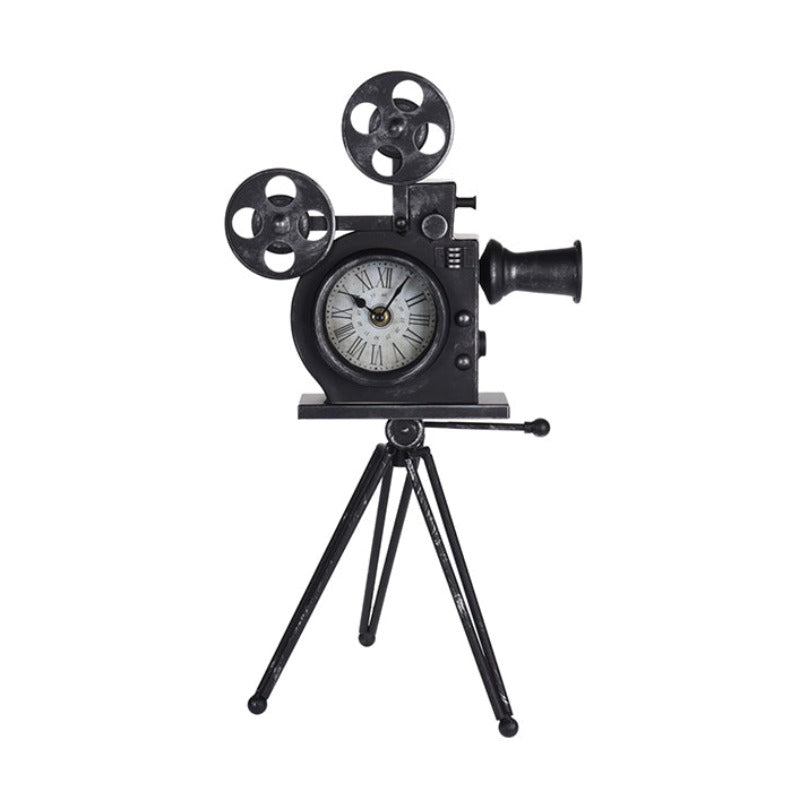 Table Clock Film Camera Model