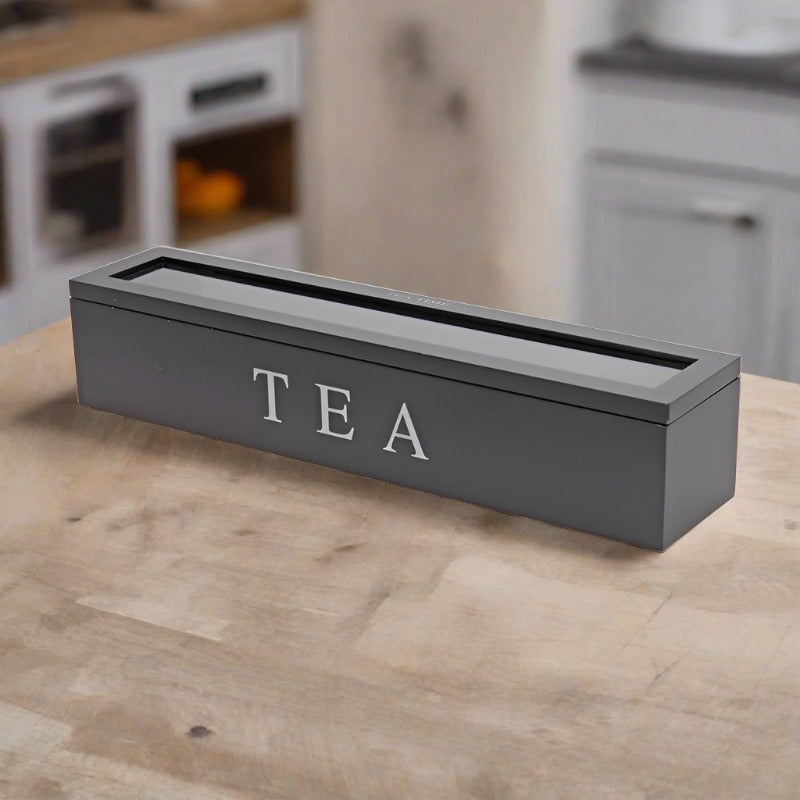Tea Box Mdf 6 Compartments