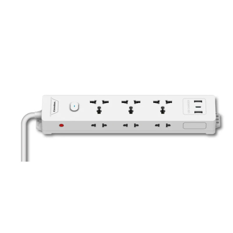 Camelion Extension Wire 6 AC Outlets