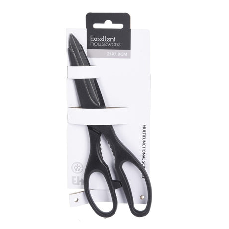 Scissors Multi Purpose Black