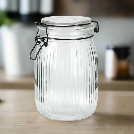 Glass Jar With Lid 1000ML
