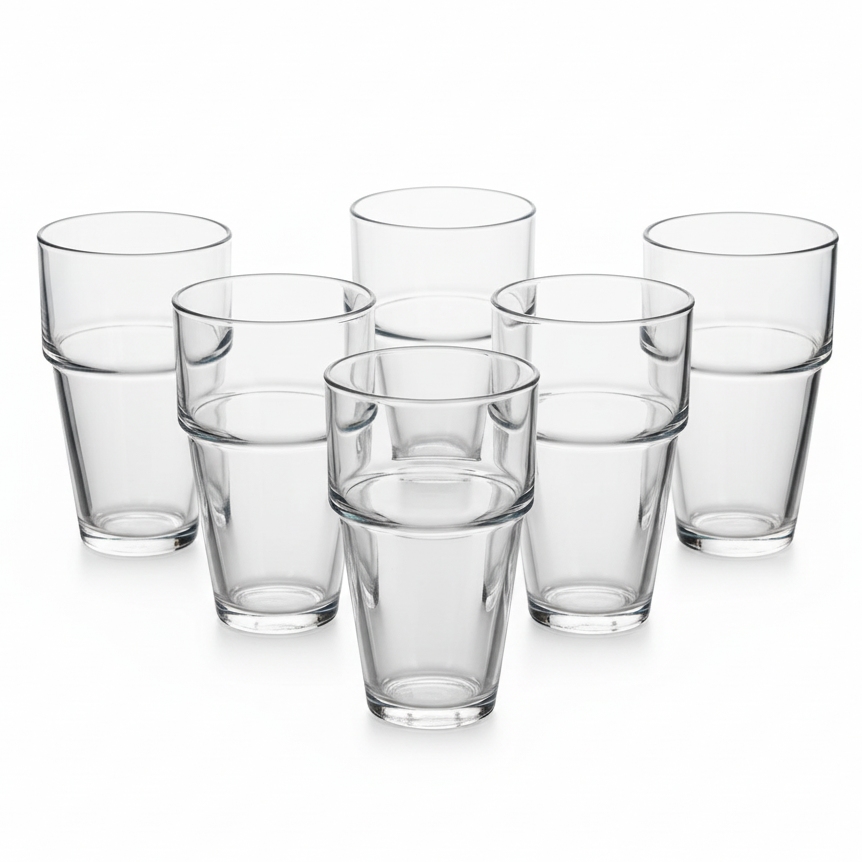 Drinking Glass (Pack of 6) 370ML