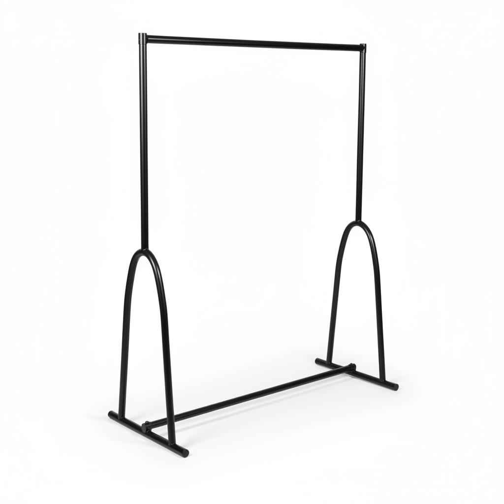 Heavy Duty Clothes Rack Black