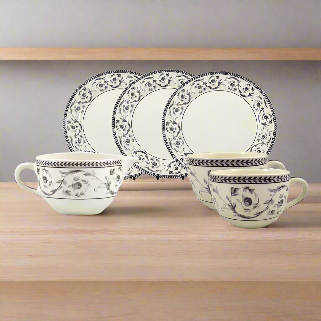 Callista Purple Tea Set 24pcs