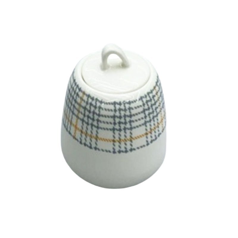 Ceramic Sugar Pot 220ml White