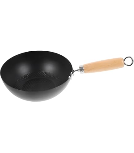 Chinese Wok Iron With Wood Handle 3
