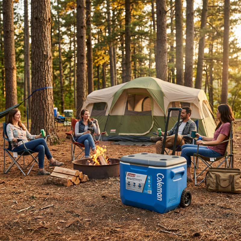 Coleman 60 Q Performance Wheeled Cooler