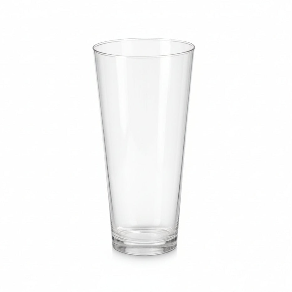 Conical Glass Vase 30cm