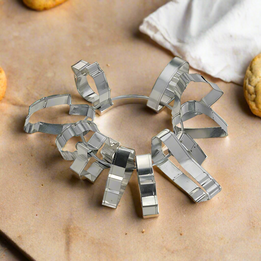 Cookie Cutter (Set of 11 Pcs On A Ring)