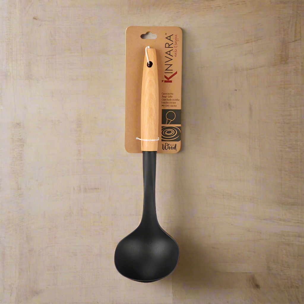 Cooking Ladle Wooden Handle