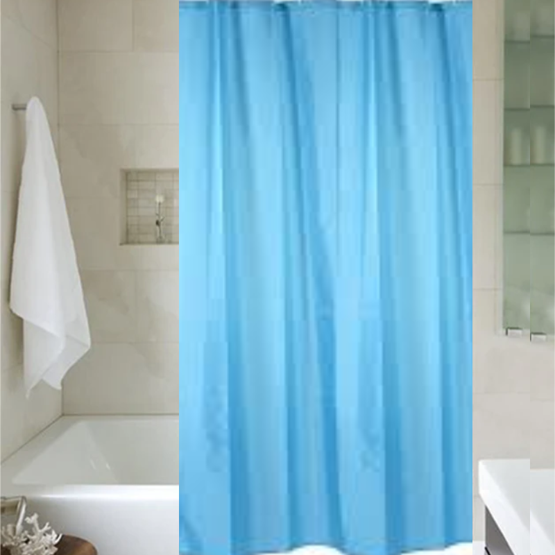 Blue Shower Curtain