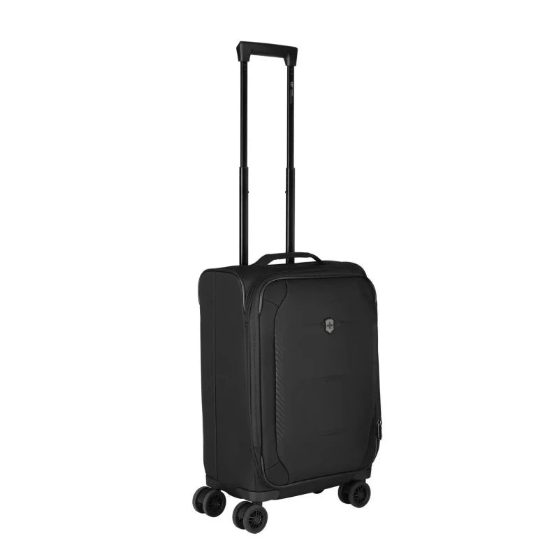Crosslight Frequent Flyer Softside Carry-On Luggage Black