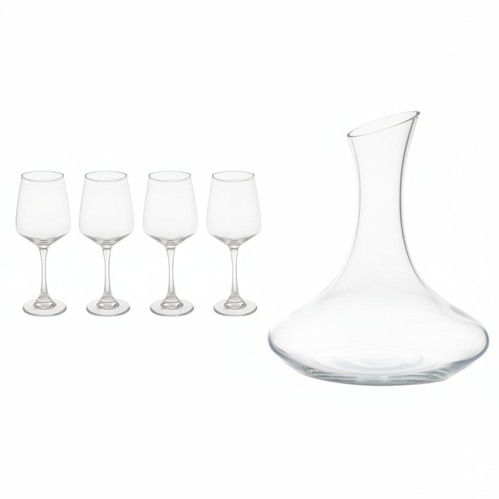 Decanter 1800ml With Drink Glass Set 420ml