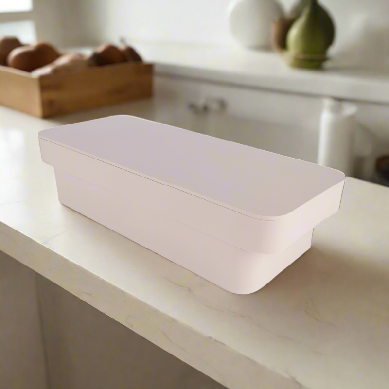 Deco Slim Storage Box With Lid 2.5L