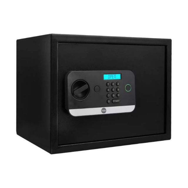 Digital Safe Black Crinkle Fingerprint