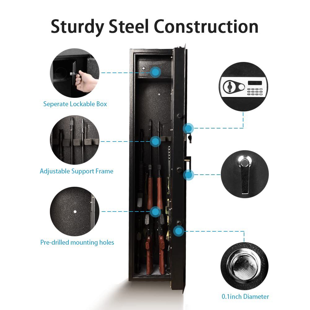 Digital Tall Gun Safe