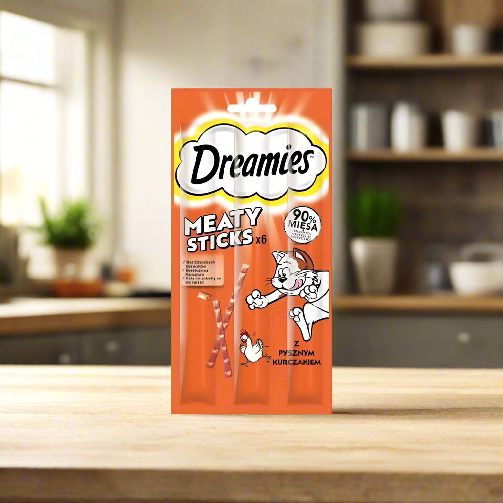 Dreamies Meaty Treats Chicken 30gm
