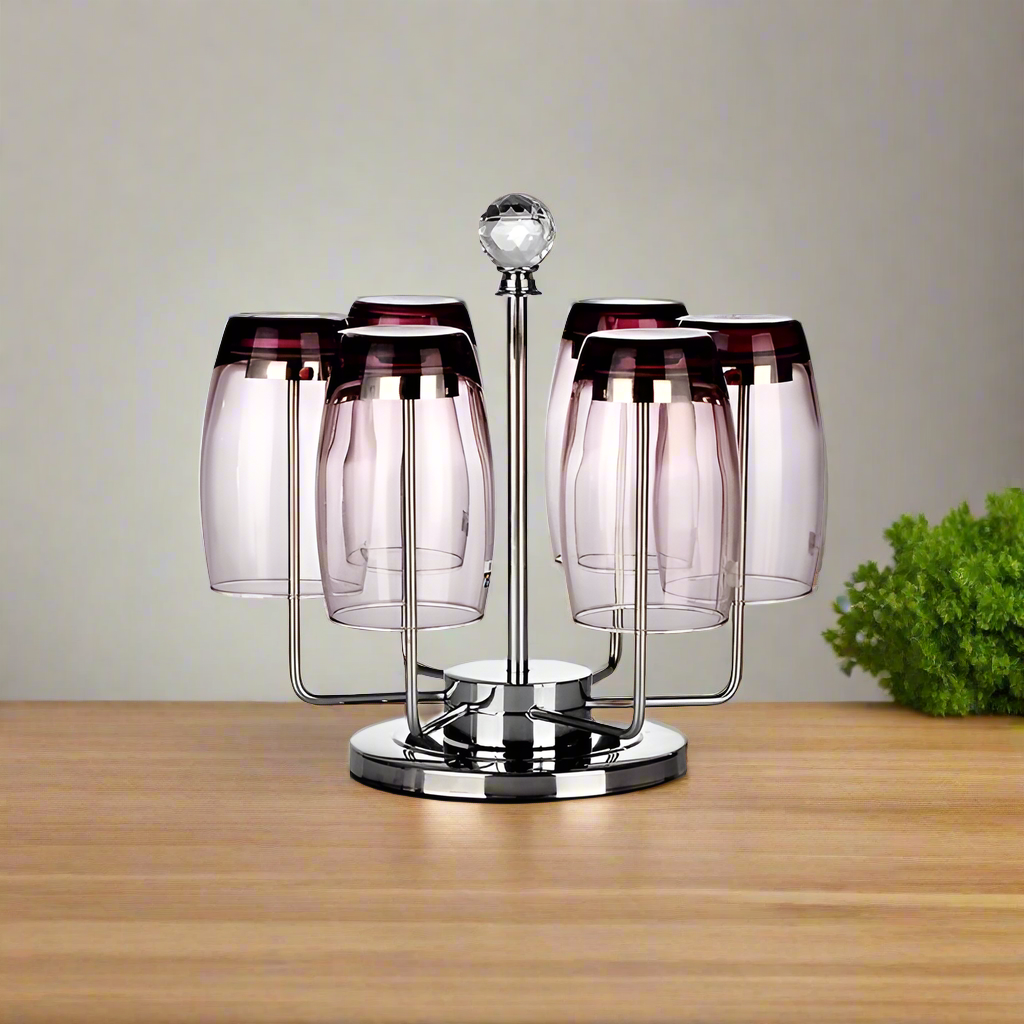 Stainless Steel Glass & Cup Holder