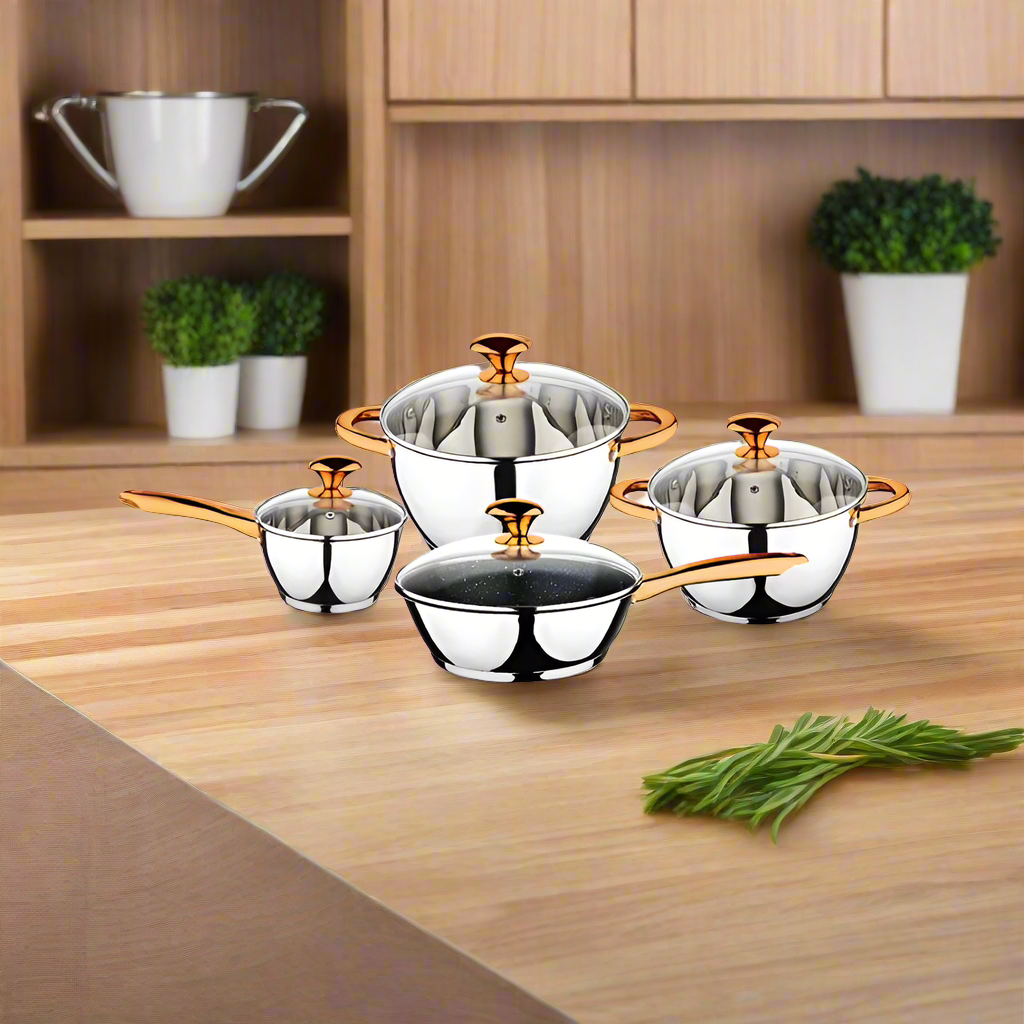 Stainless Steel Cooking Set of 8pcs