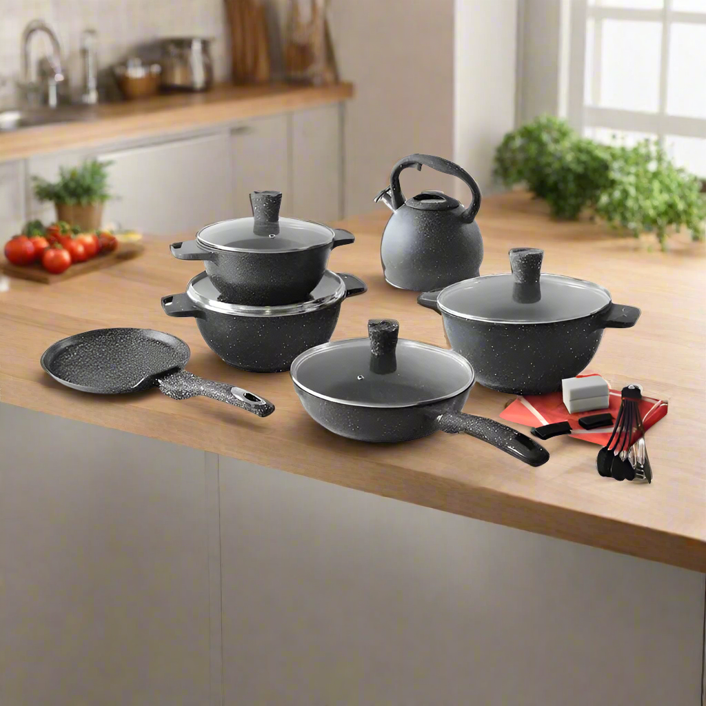 Stainless Steel Cooking Set of 21pcs