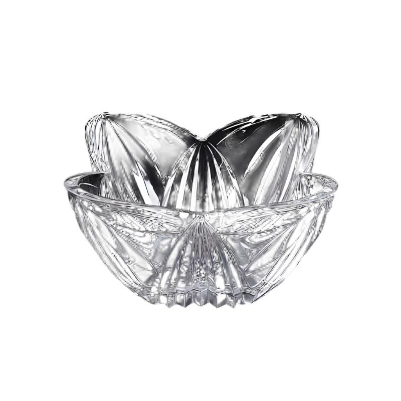 Glass Serving Bowl 12x20cm