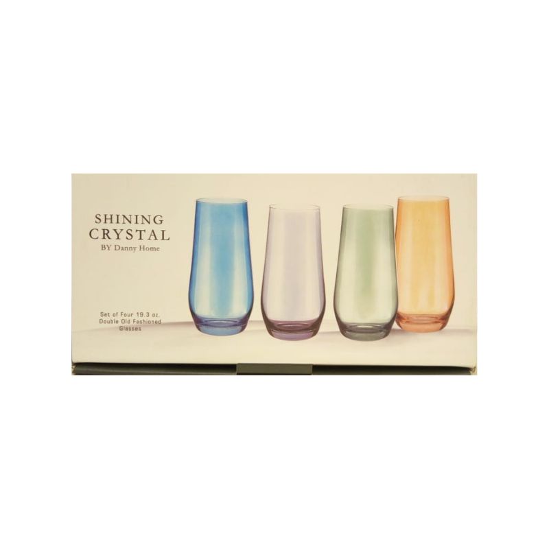 Drinking Long Glass Set (Set of 4) 19.3oz