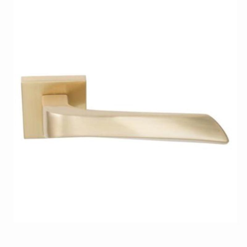 Lever Handle on Rose With Escutheons