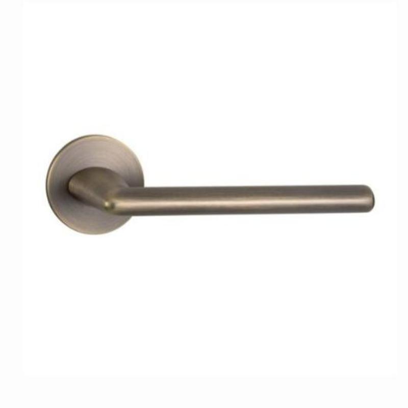 Lever Handle on Rose With Escutheons
