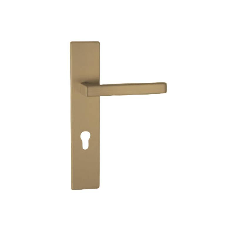 EuroArt Lever Handle on Plate 72mm Centres