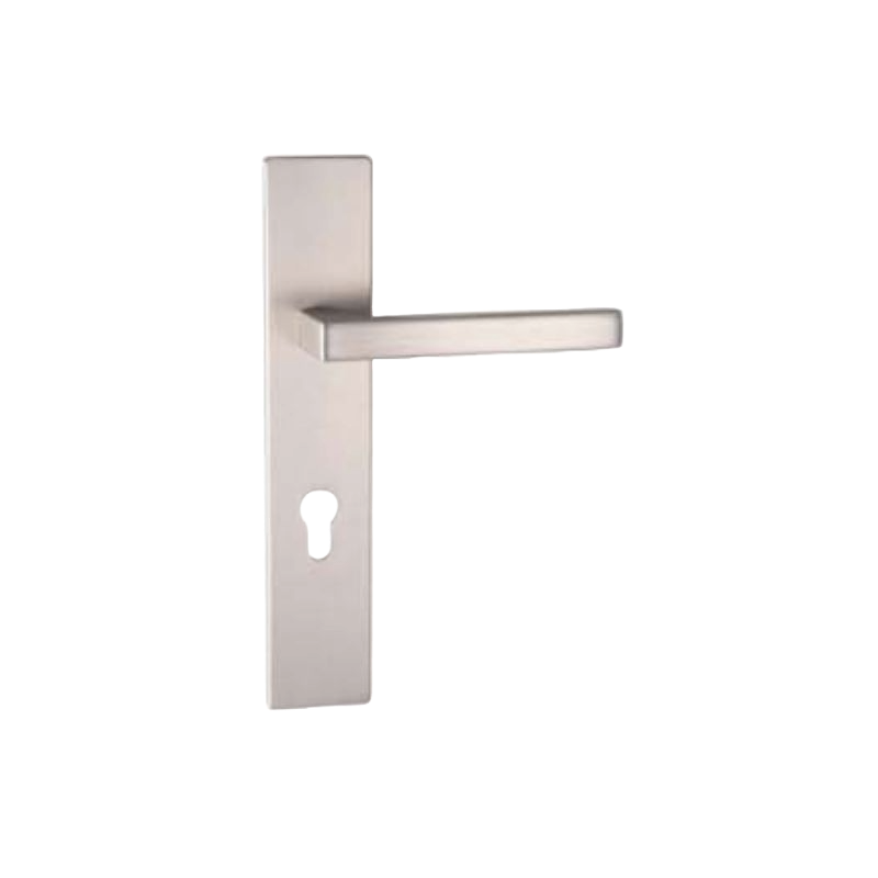 EuroArt Lever Handle on Plate 72mm centres