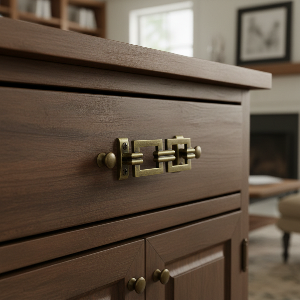 Furniture Handle Antique Firenze 64mm