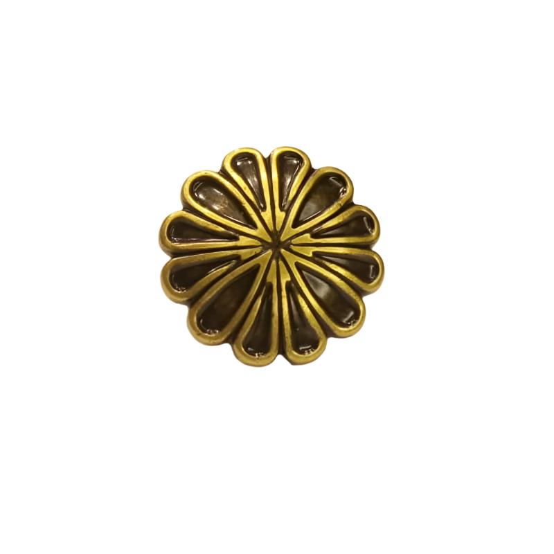 Drawer Knob Antique Brass 35mm