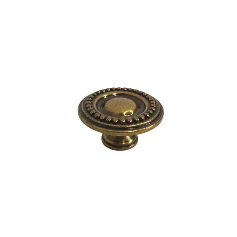 Drawer Knob Antique Brass